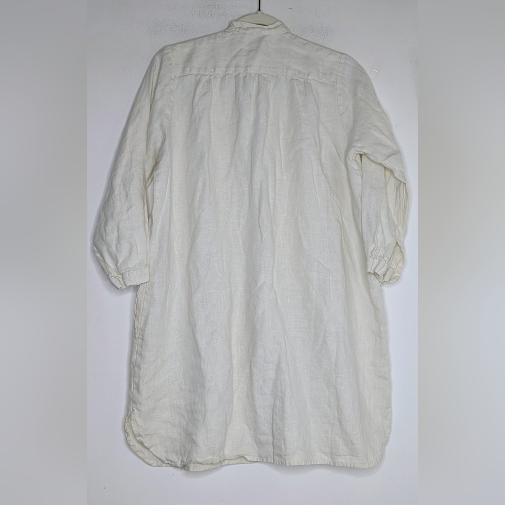Artemesia • Nell Linen Dress in Shell Color Size Small - Picture 3 of 4